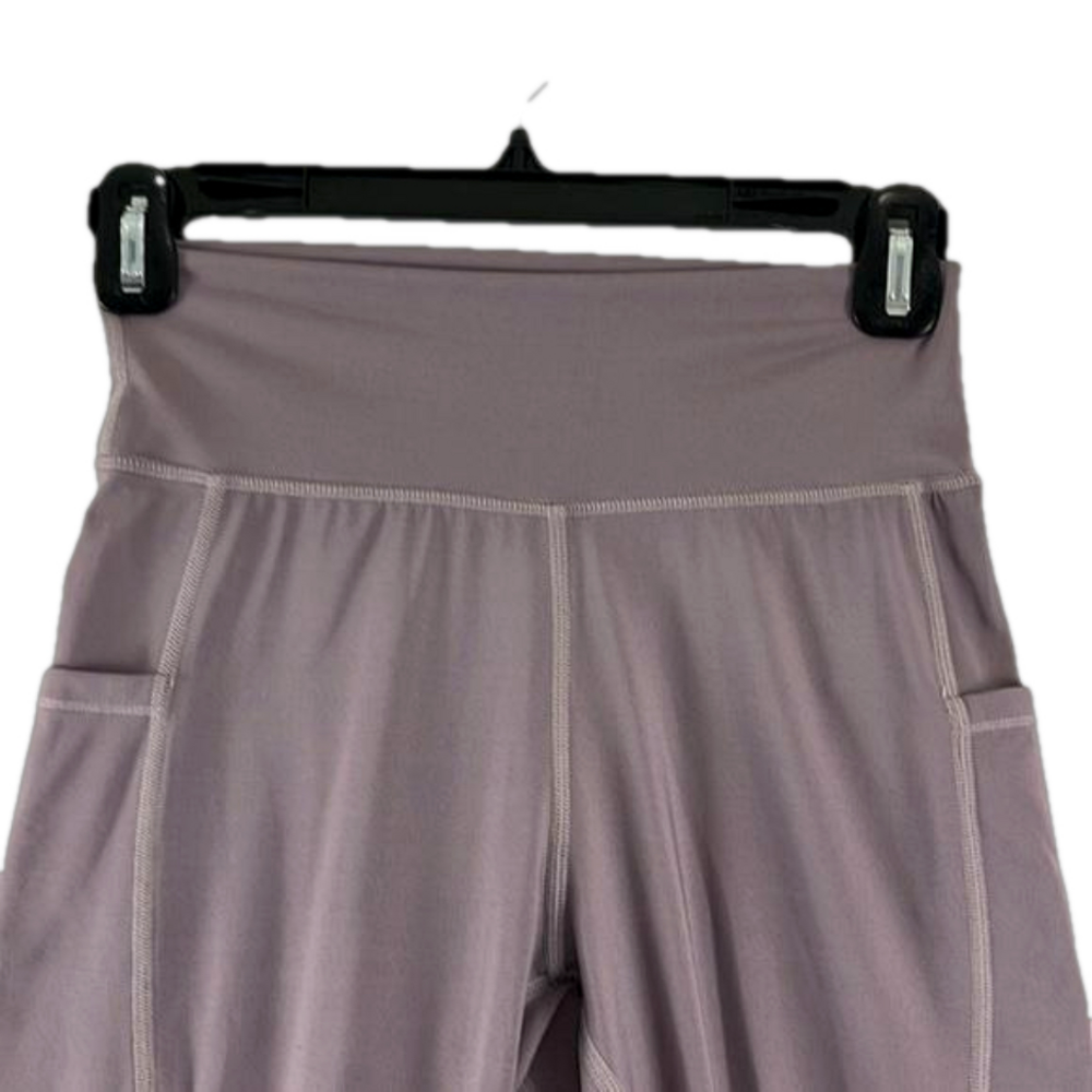Alphalete Lilac-Coloured Athletic Pants with Side Pockets